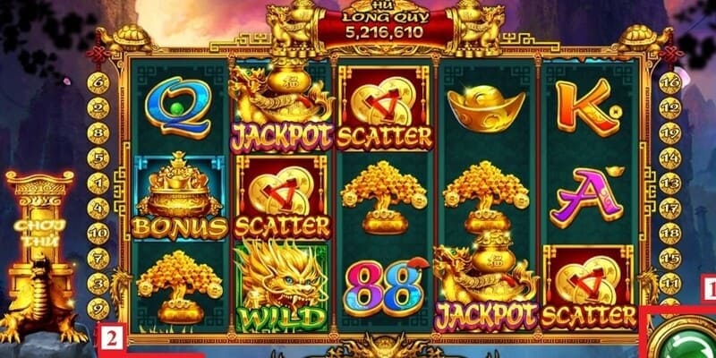 Thao tác tham gia slots game CF789